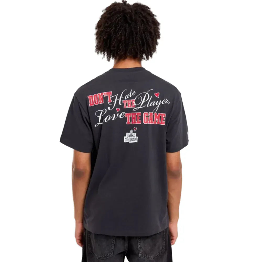 Mitchell & Ness Chicago Bulls Love & Hate Tee - Washed Black