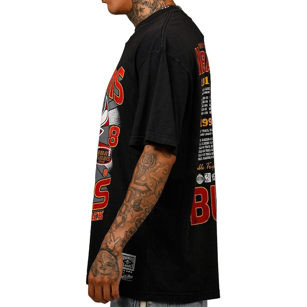 Mitchell & Ness Explode Champions Tee Chicago Bulls - Overdyed Black