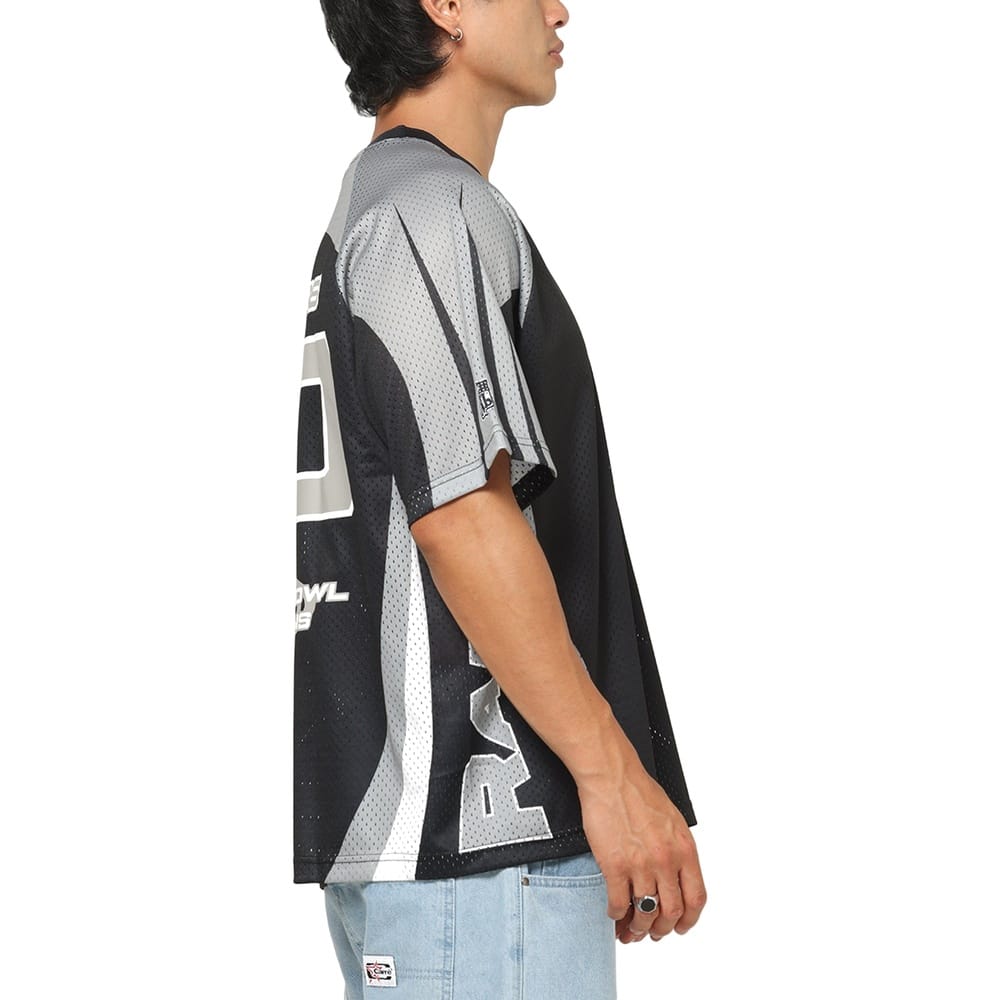 Mitchell & Ness Mixed Mesh Jersey Las Vegas Raiders - Black / Gun Powder Grey / White