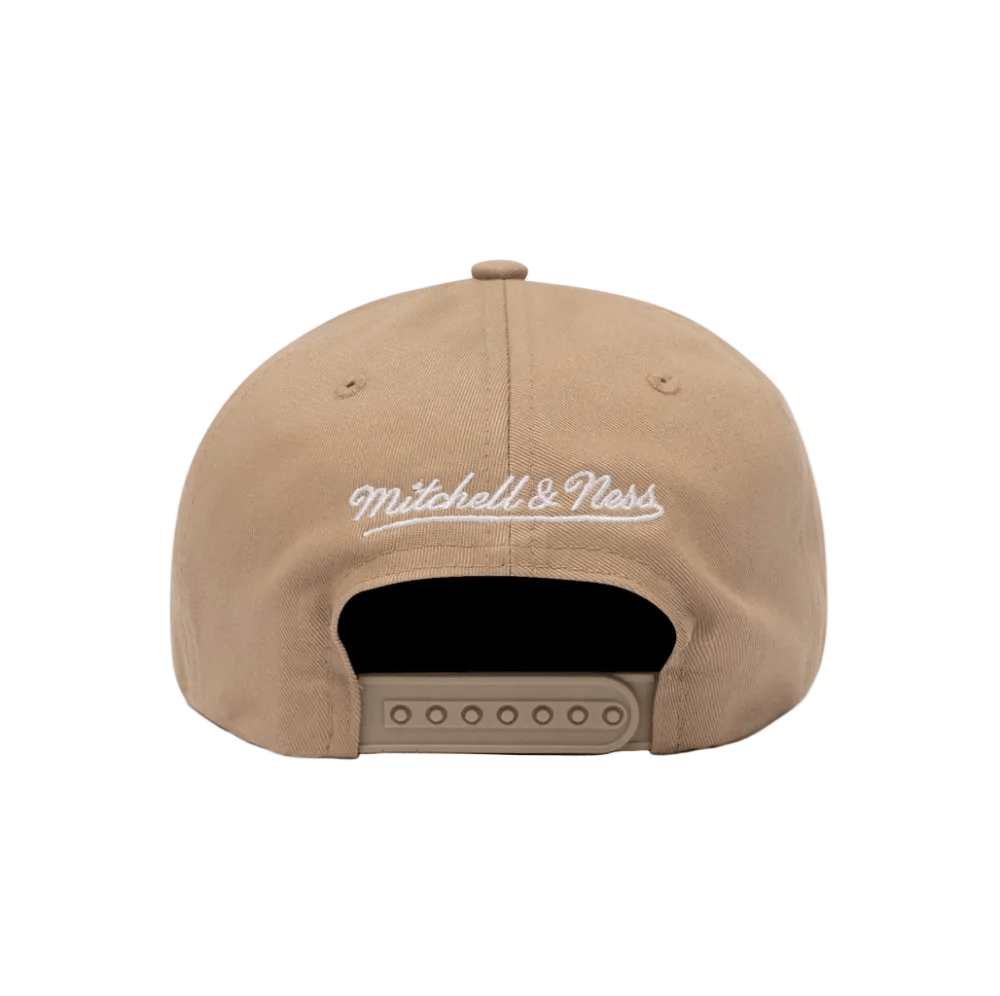 Mitchell & Ness Oat Pro Pinch Snapback Los Angeles Lakers - Irish Cream