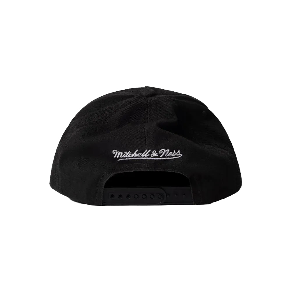 Mitchell & Ness Team Initial Pro Pinch Los Angeles Lakers Snapback - Washed Black