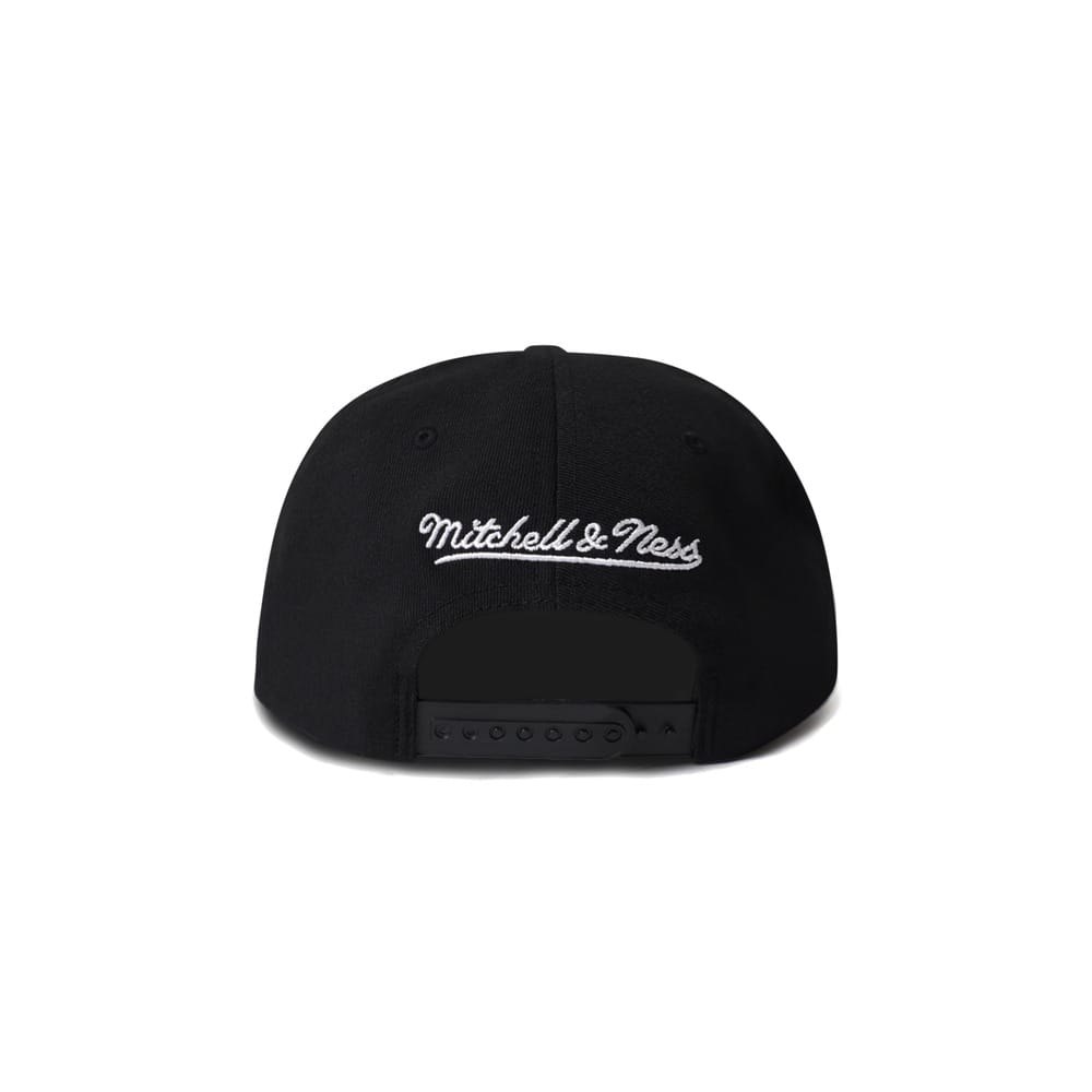 Mitchell & Ness X Flexfit 110 Double Up Snapback Indiana Pacers - Black
