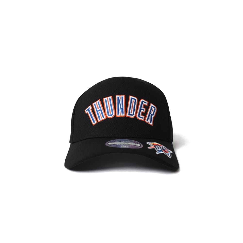 Mitchell & Ness X Flexfit 110 Double Up Snapback Oklahoma City Thunder - Black