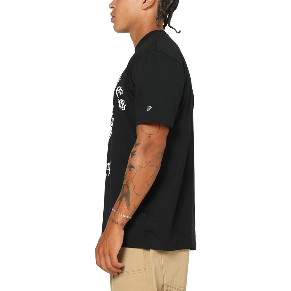 New Era Gothic Tee Los Angeles Lakers - Black