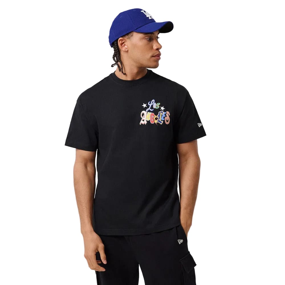 New Era Multi Tee Los Angeles Dodgers - Black