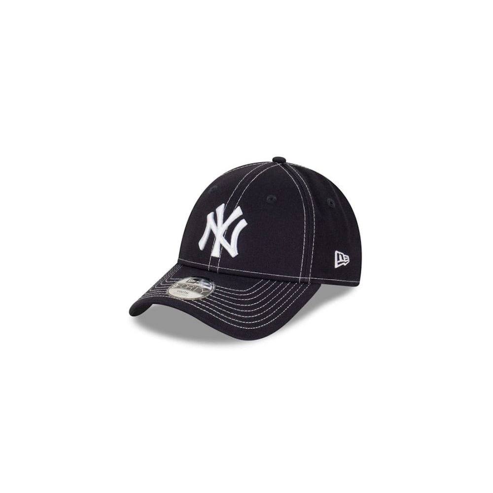 New Era Childrens 9FORTY Contrast Strapback New York Yankees - Navy