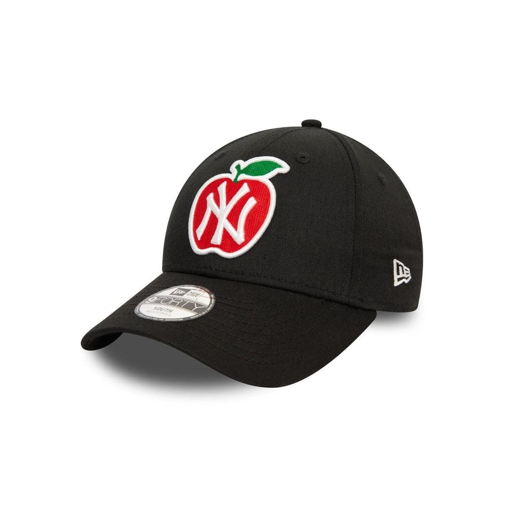 New Era Youth 9FORTY Apple Strapback New York Yankees - Black