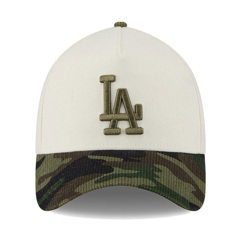 New Era 39THIRTY A-Frame Los Angeles Dodgers - Chrome Woodland Camo