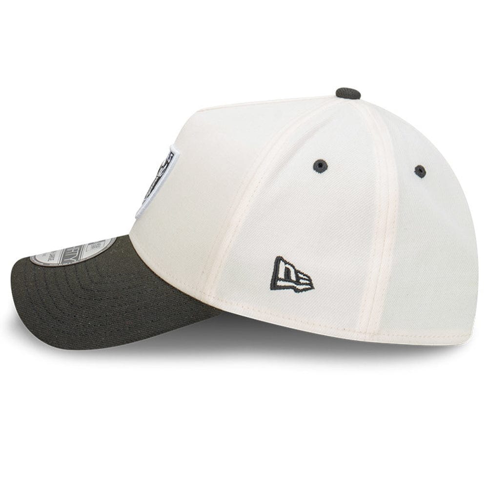 New Era 39THIRTY Cut N Paste A-Frame Stretch Fit Cap Las Vegas Raiders - Chrome White / Black