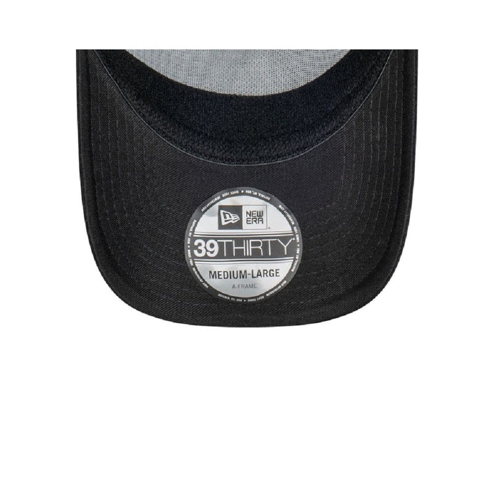 New Era 39THIRTY Premium Luxe A-Frame Stretch Fit Cap Chicago Bulls - Black