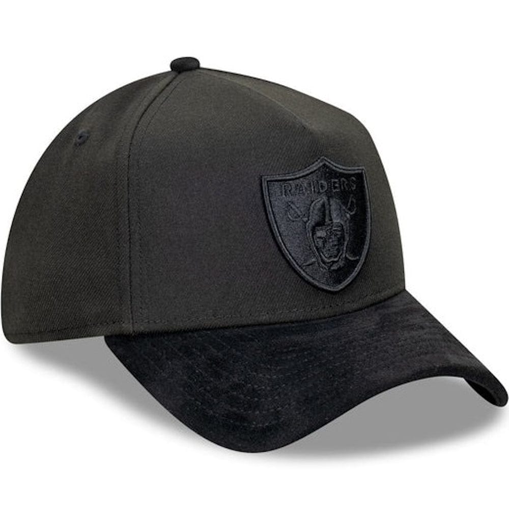 New Era 39THIRTY Premium Luxe A-Frame Stretch Fit Cap Las Vegas Raiders - Black