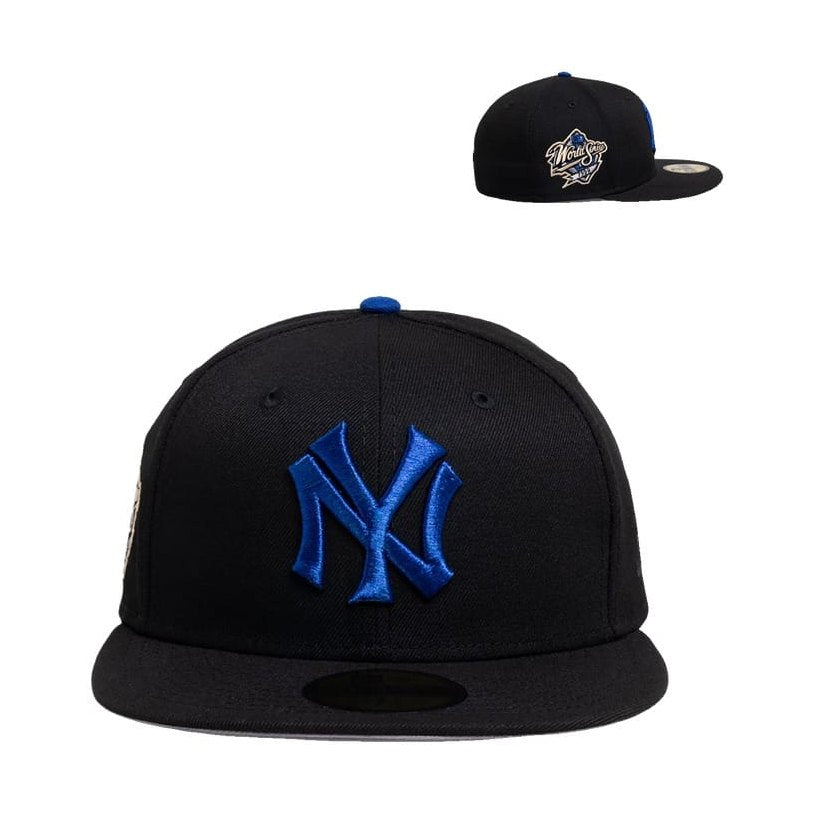 New Era 59FIFTY Black Metallic Fitted Cap New York Yankees - Black / Blue