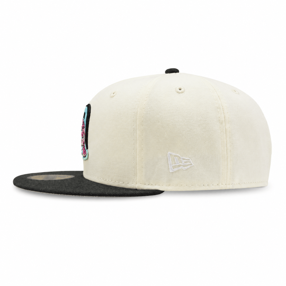 New Era 59FIFTY Chrome Fitted Cap Detroit Tigers - Chrome White / Black
