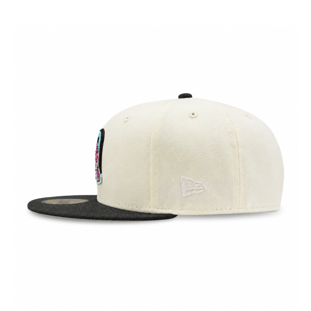 New Era 59FIFTY Chrome Fitted Cap Detroit Tigers - Chrome White / Black