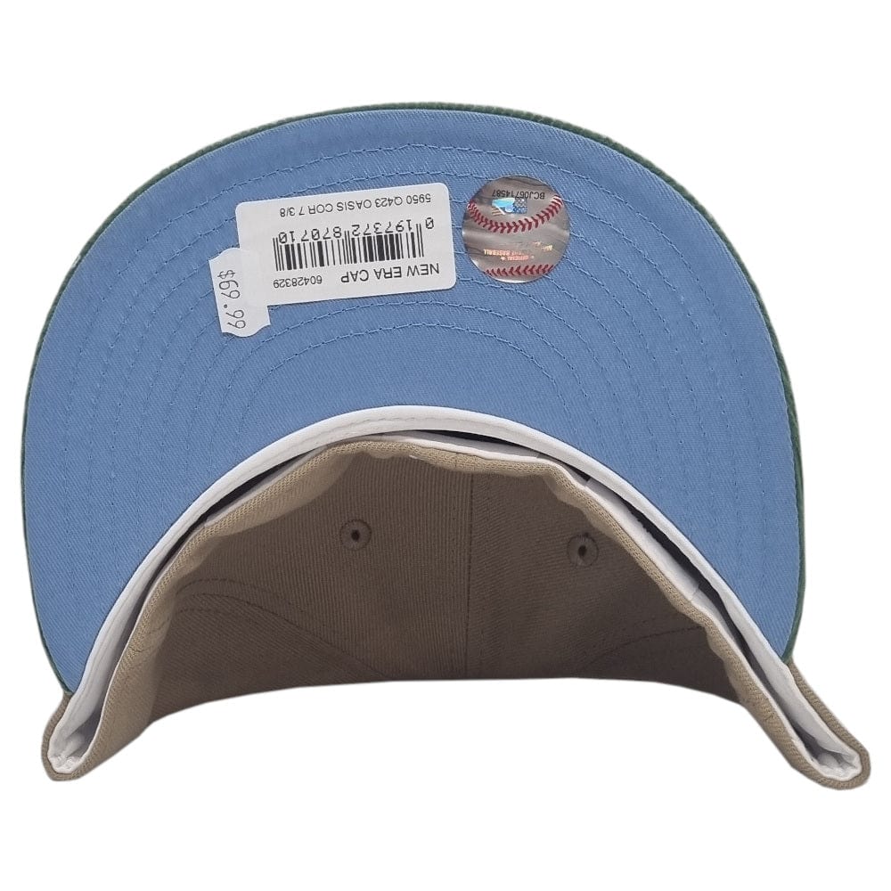 New Era 59FIFTY Oasis Fitted Cap New York Yankees - Camel / Cilantro Green / White
