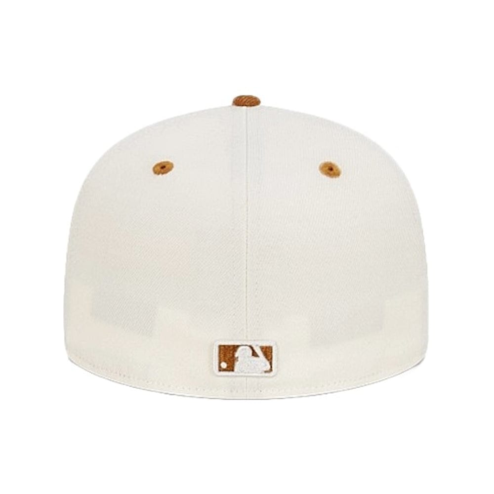 New Era 59FIFTY Peanut Butter Toast Fitted Cap Chicago White Sox - Chrome White / Toasted Peanut