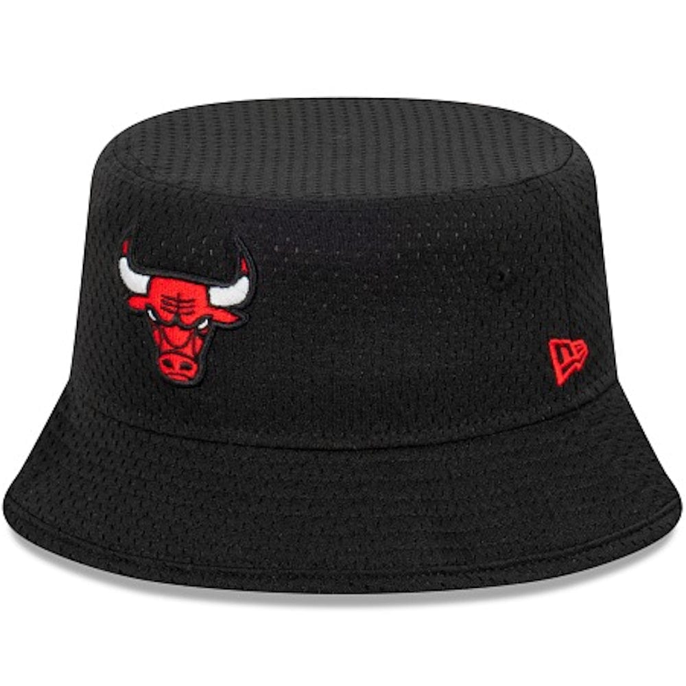 New Era Open Mesh Bucket Hat Chicago Bulls - Black
