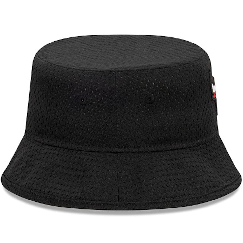 New Era Open Mesh Bucket Hat Chicago Bulls - Black