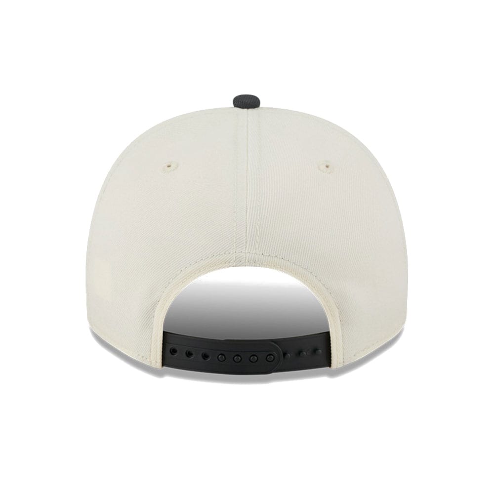New Era 9FIFTY 3 Times A-Frame Pre-Curved Snapback New York Yankees - Chrome / Steel