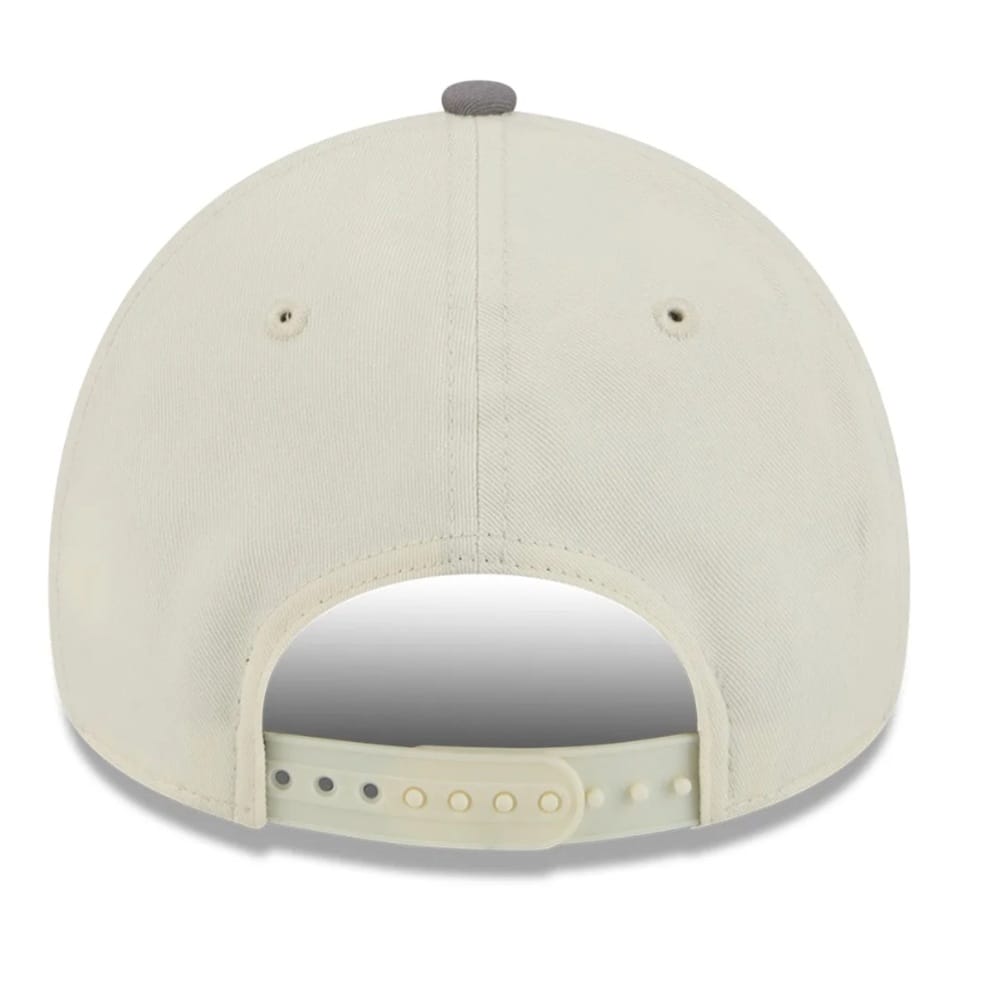 New Era 9FORTY A-Frame Cockatoo Snapback Los Angeles Dodgers - Chrome White / Steel Grey - Image 3