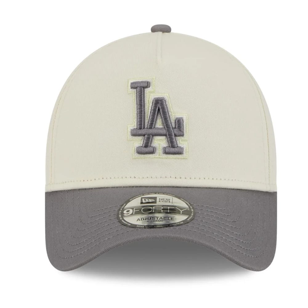 New Era 9FORTY A-Frame Cockatoo Snapback Los Angeles Dodgers - Chrome White / Steel Grey