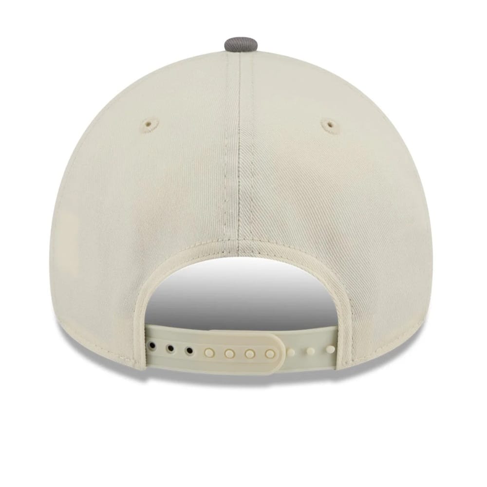 New Era 9FORTY A-Frame Cockatoo Snapback New York Yankees - Chrome White / Steel Grey - Image 3