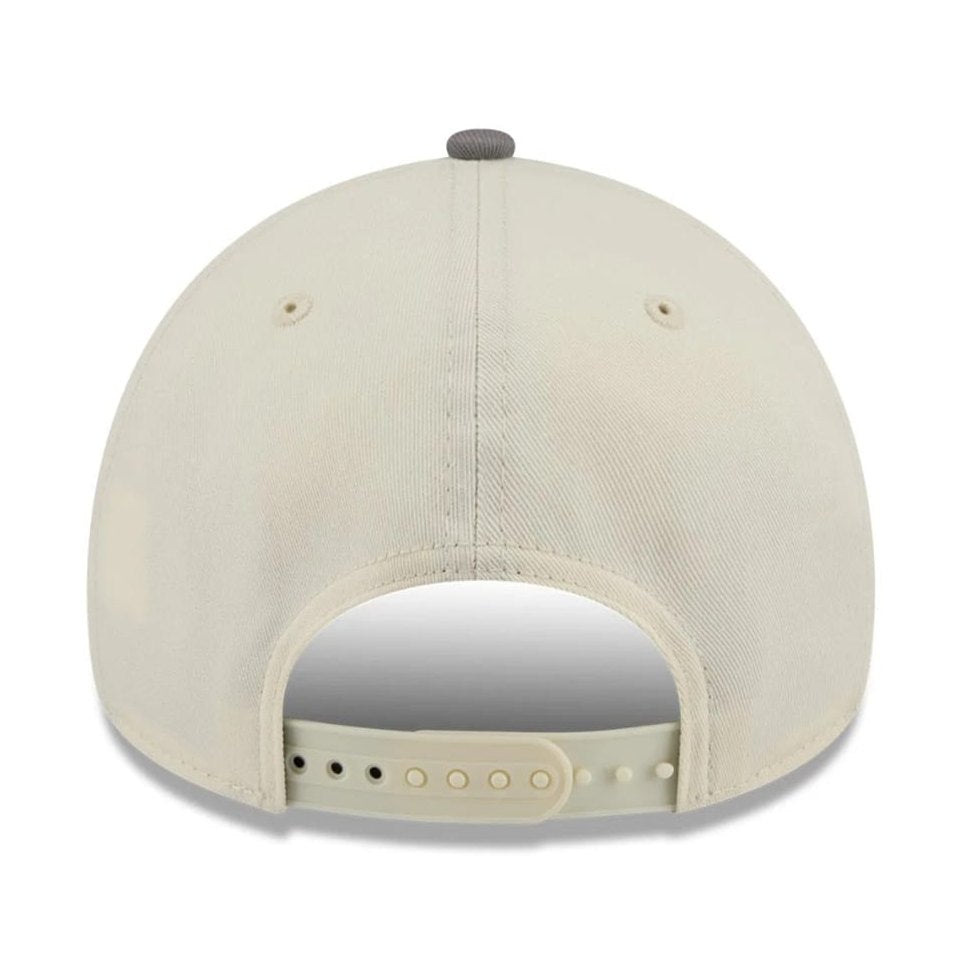 New Era 9FORTY A-Frame Cockatoo Snapback New York Yankees - Chrome White / Steel Grey - Image 3