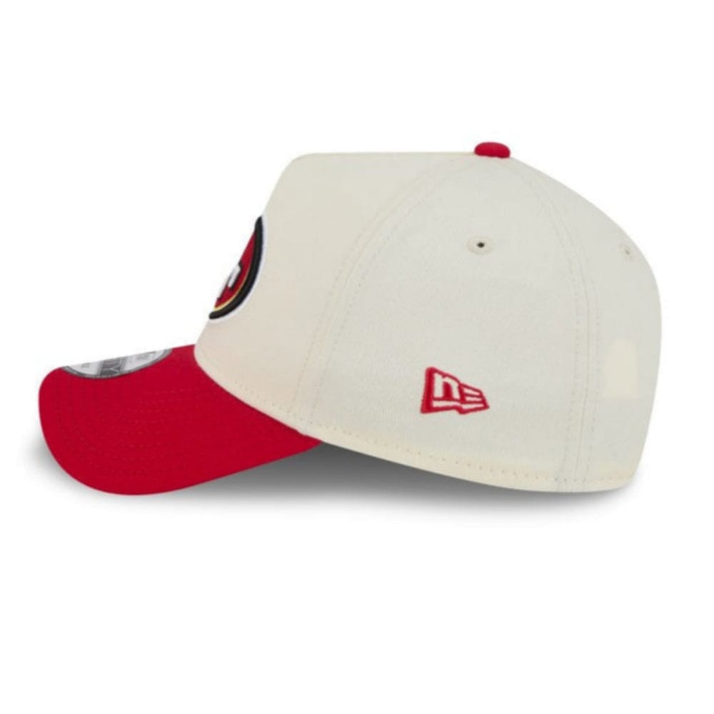New Era 9FORTY 2 Tone A-Frame Superbowl San Fransisco 49ers - Chrome White
