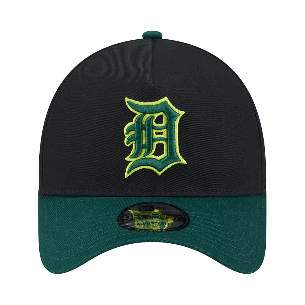 New Era 9FORTY A-Frame 2 Tone Detroit Tigers - Black / Field Green