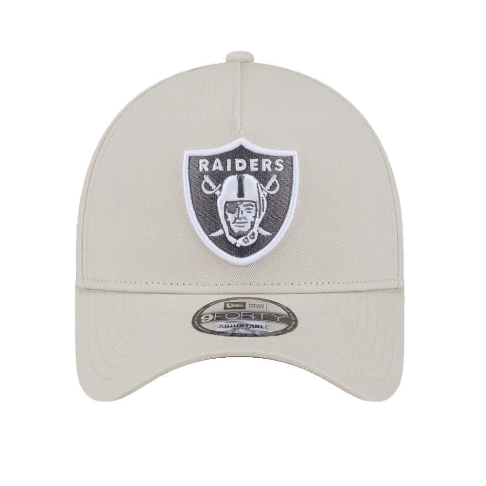 New Era 9FORTY A-Frame Concrete Snapback Las Vegas Raiders - Stone