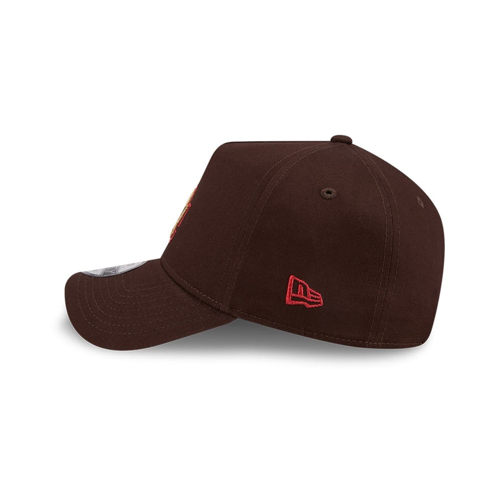 New Era 9FORTY A-Frame Los Angeles Dodgers - Chocolate Cherry