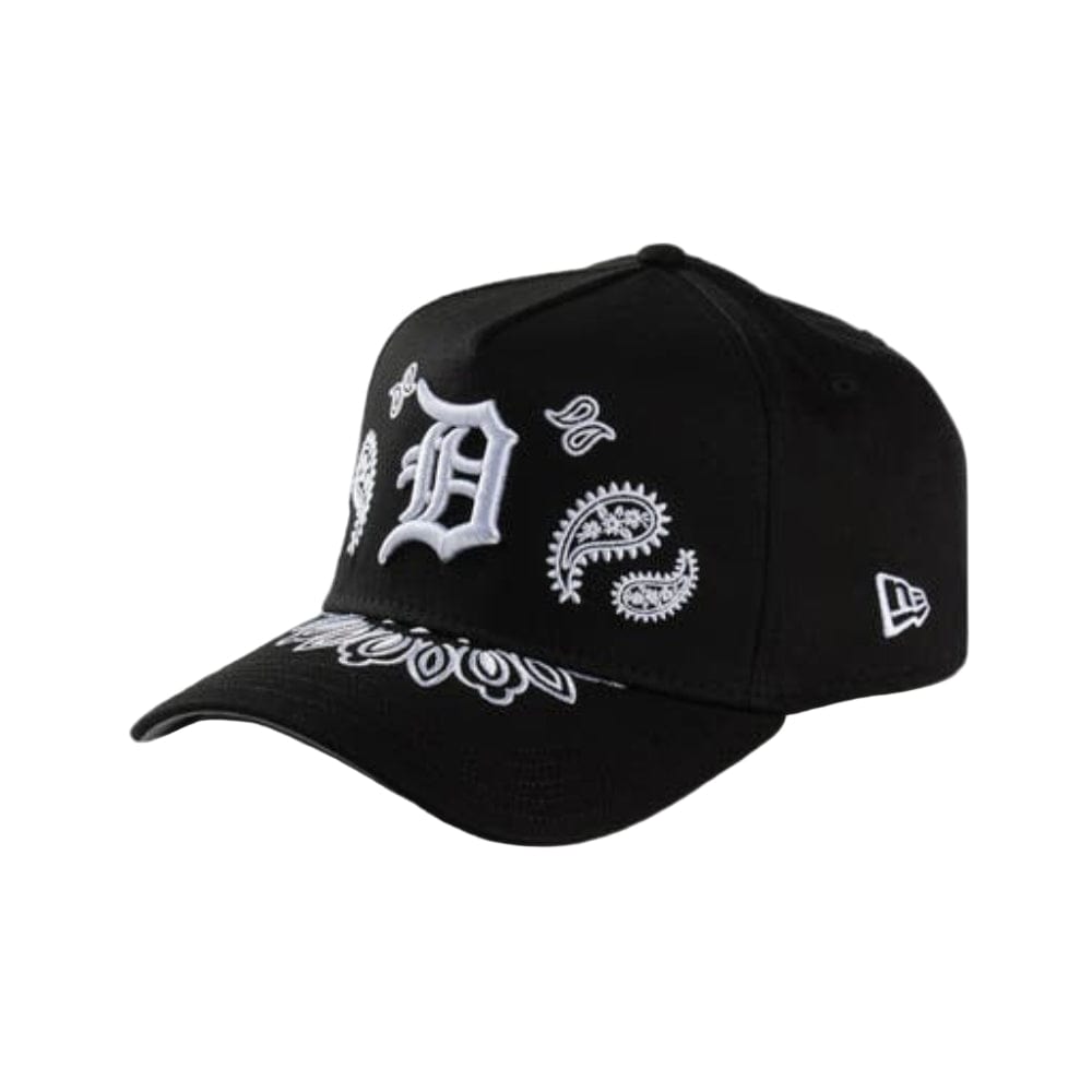 New Era 9FORTY A-Frame Paisley Snapback Detroit Tigers  - Black