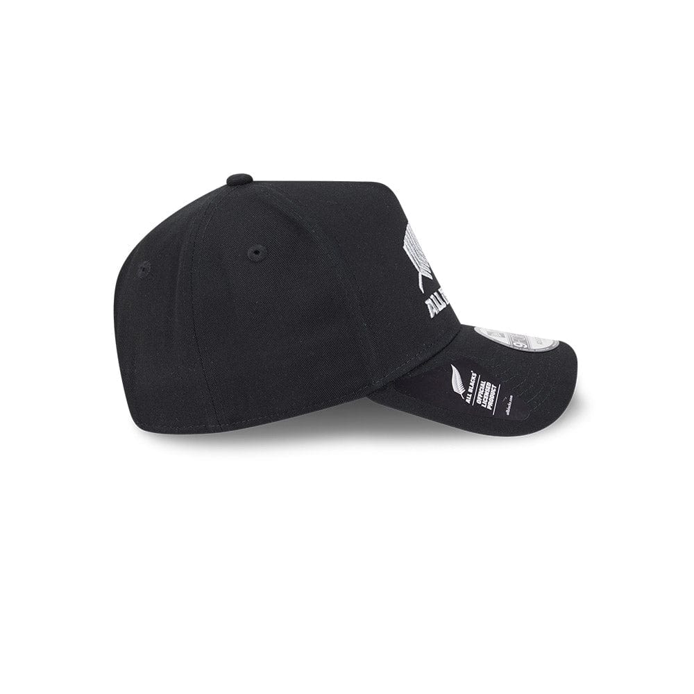 New Era 9FORTY A-Frame Snapback All Blacks - Black / Silver