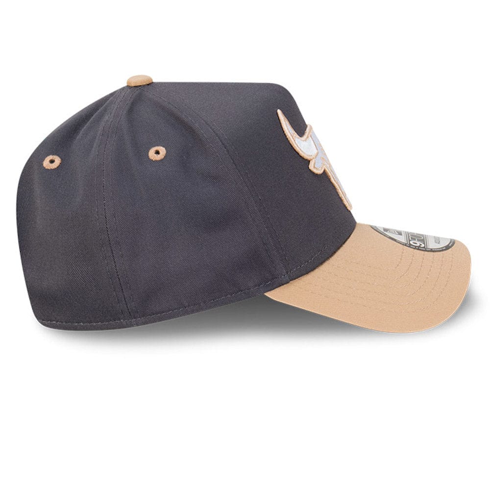 New Era 9FORTY A-Frame Snapback Chicago Bulls - Graphite / Camel