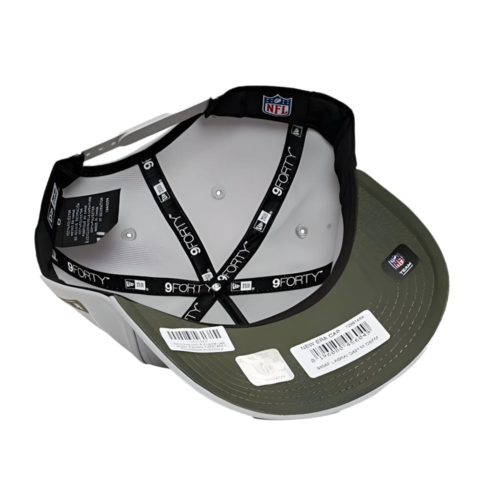 New Era 9FORTY A-Frame Snapback Chicago Bulls - Silver / Olive / Stone