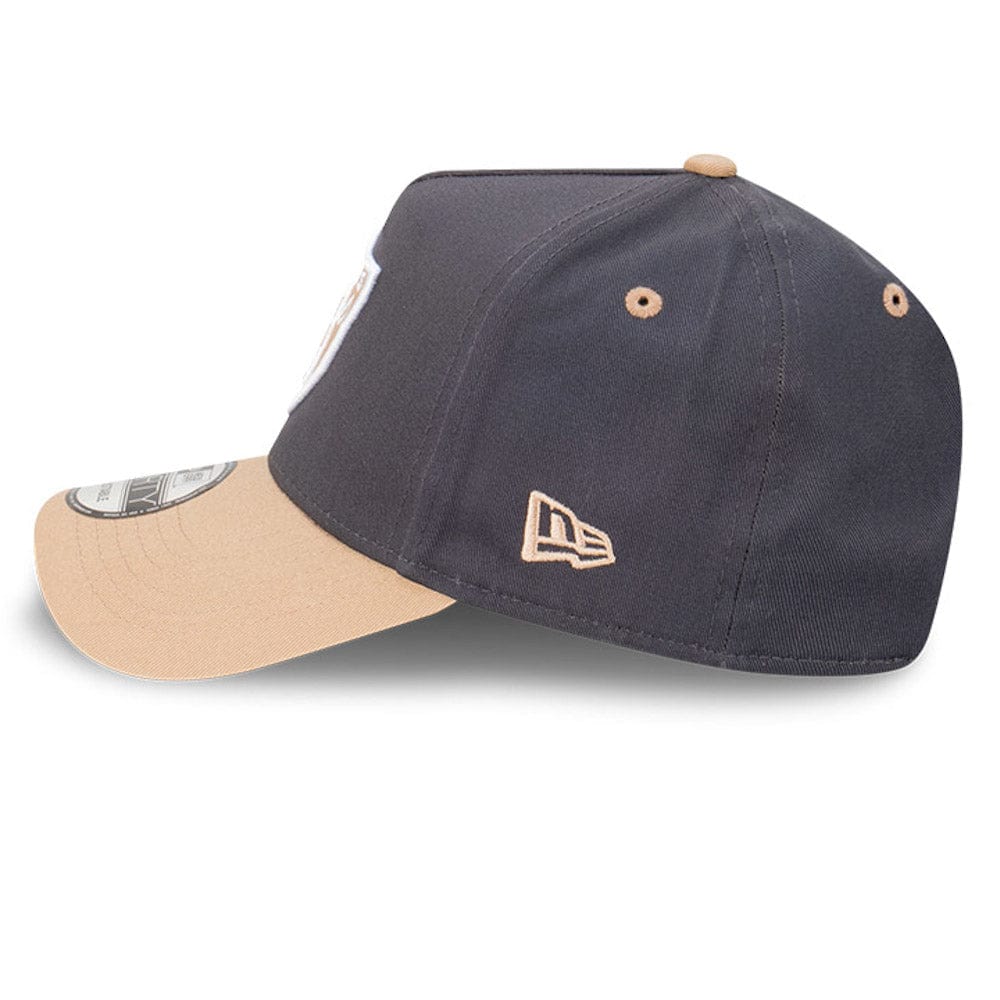 New Era 9FORTY A-Frame Snapback Las Vegas Raiders - Graphite / Camel