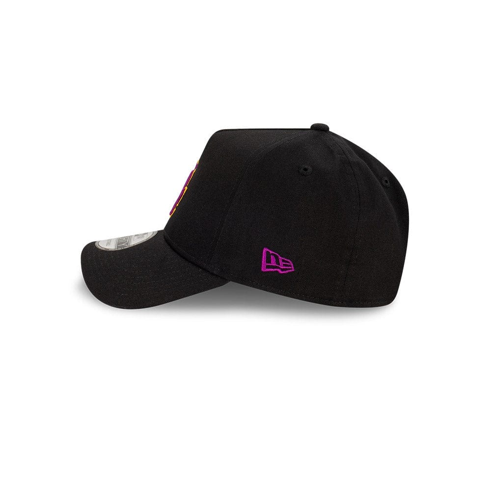 New Era 9FORTY A-Frame Snapback Los Angeles Dodgers - Passionfruit / Black