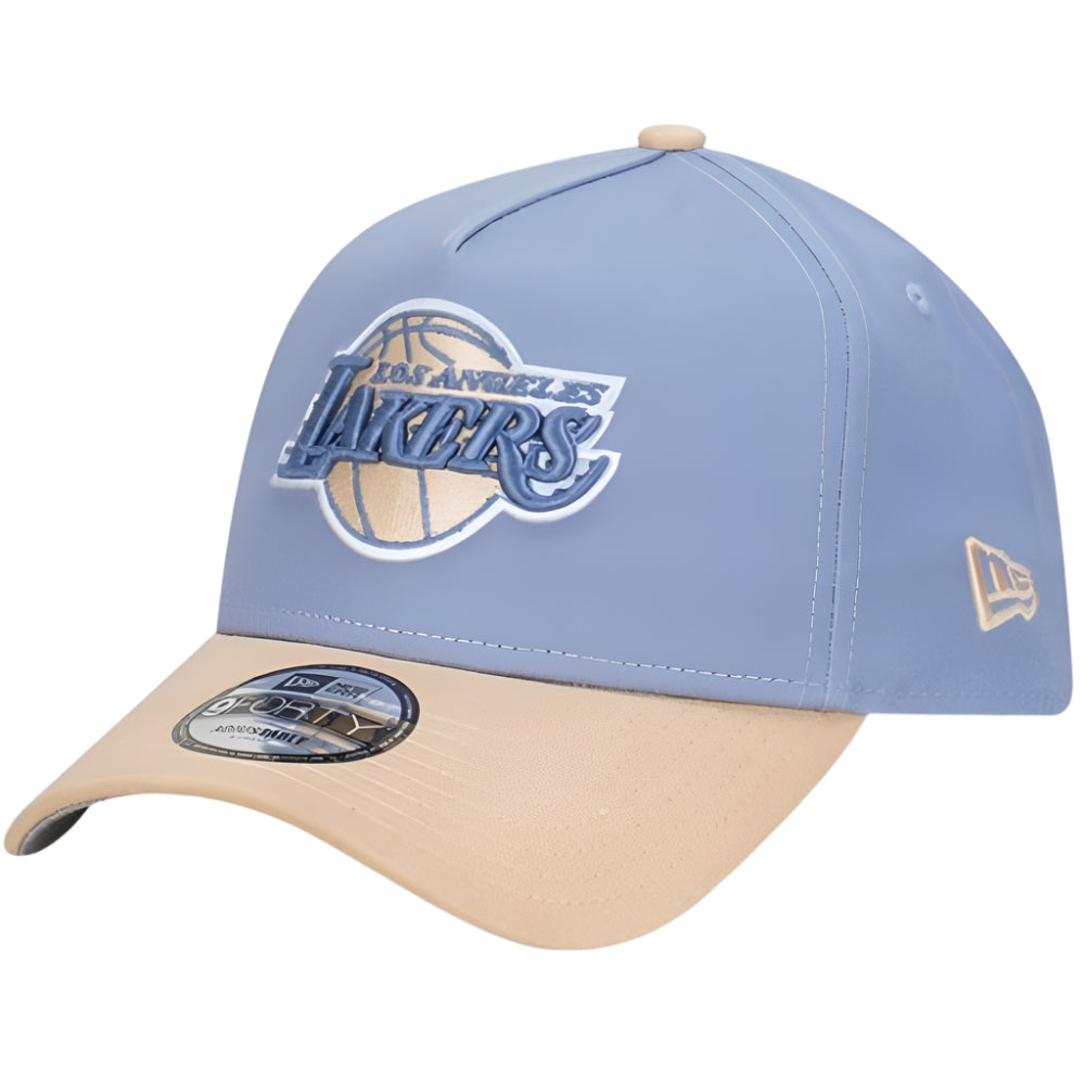 New Era 9FORTY A-Frame Snapback Los Angeles Lakers - Blueberry Cream
