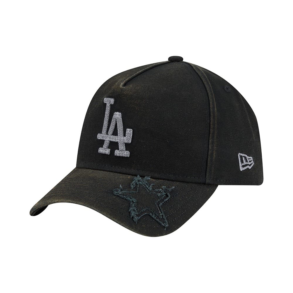 New Era 9FORTY A-Frame Star Visor Los Angeles Dodgers - Black