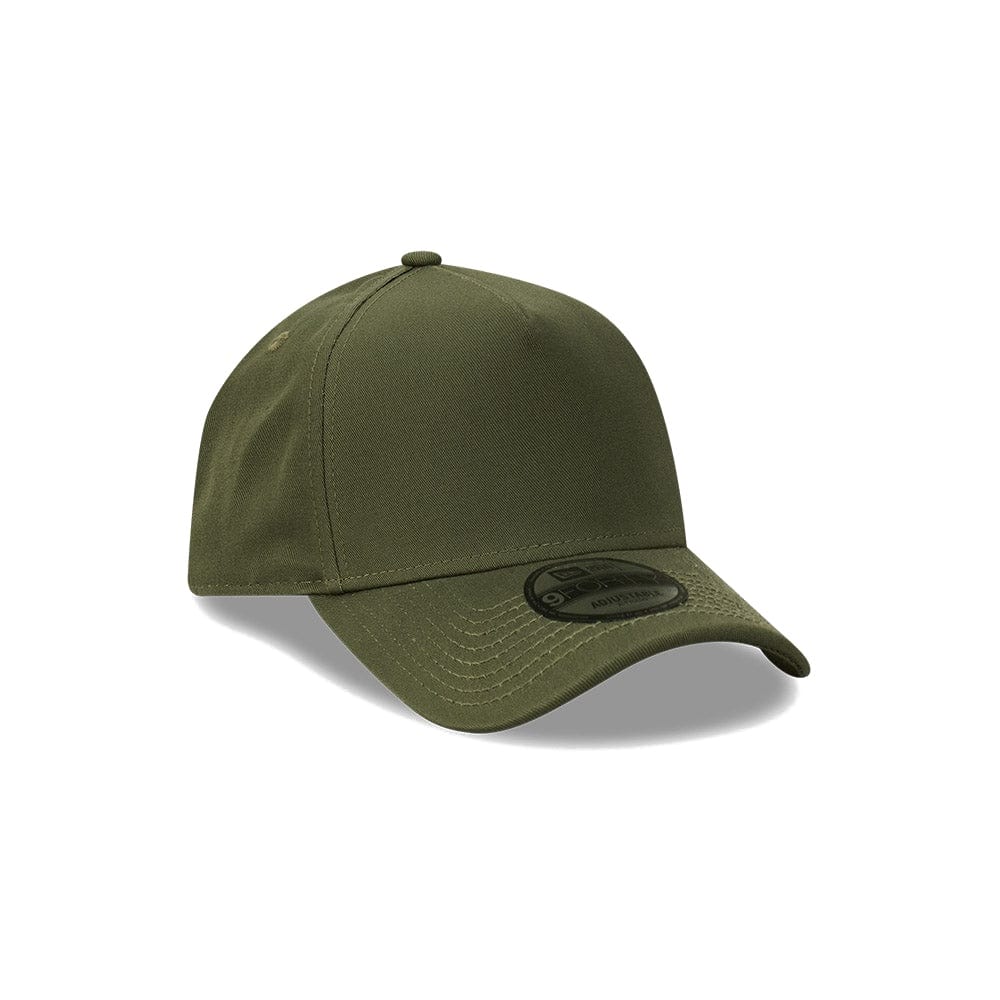 New Era 9FORTY Blank A-Frame Snapback - Olive