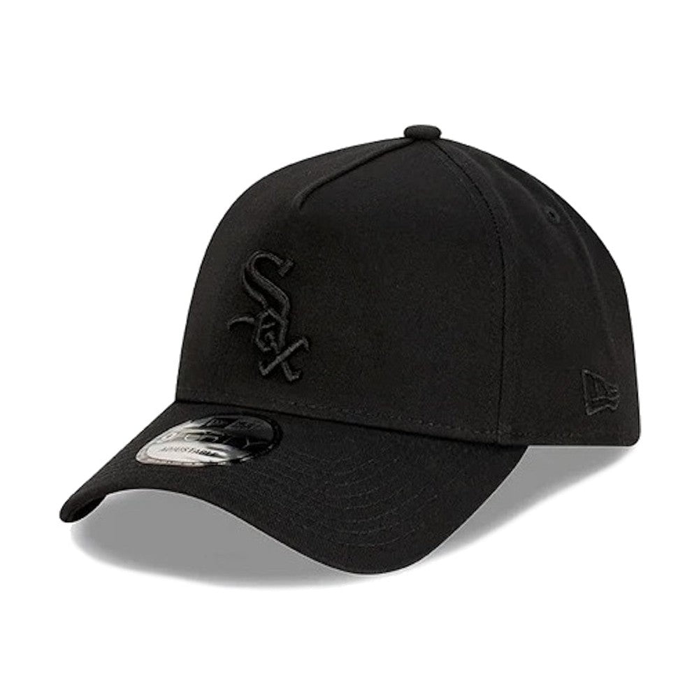 New Era 9FORTY Evergreen A-Frame Snapback Chicago White Sox - Black / Black