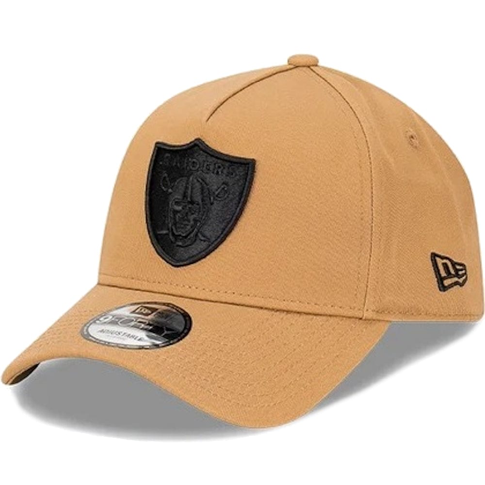 New Era 9FORTY Evergreen A-Frame Snapback Las Vegas Raiders - Wheat / Black