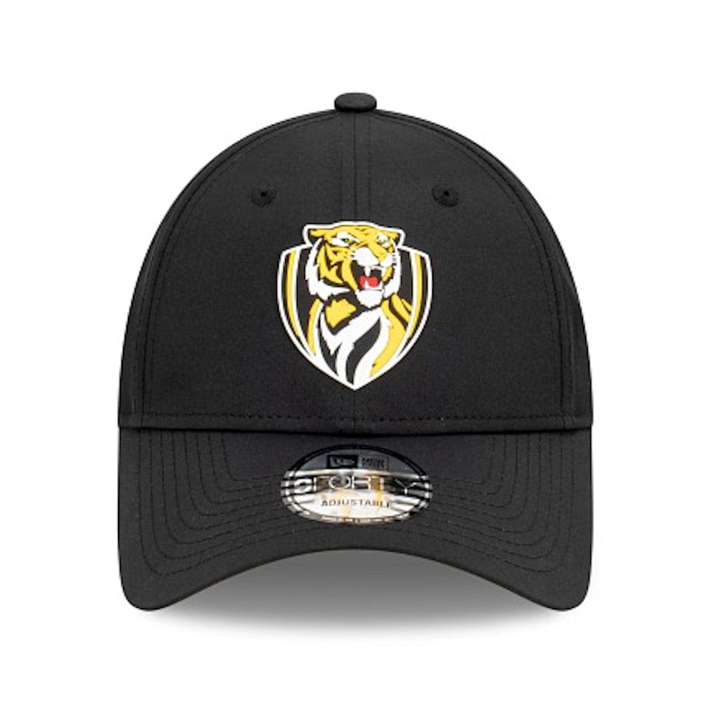 New Era 9FORTY Rubber Prolite Strapback Richmond Tigers - Black