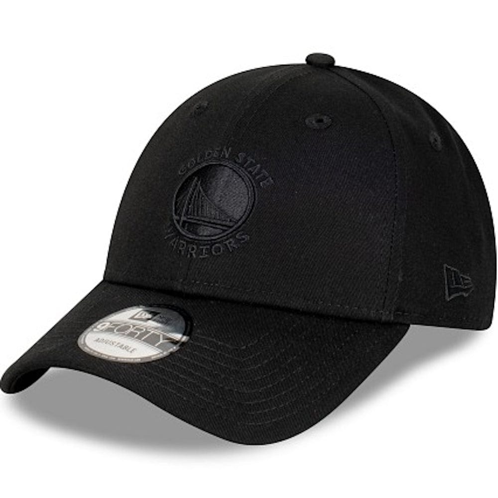 New Era 9FORTY Strapback Golden State Warriors - Black / Black