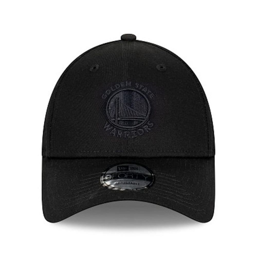 New Era 9FORTY Strapback Golden State Warriors - Black / Black