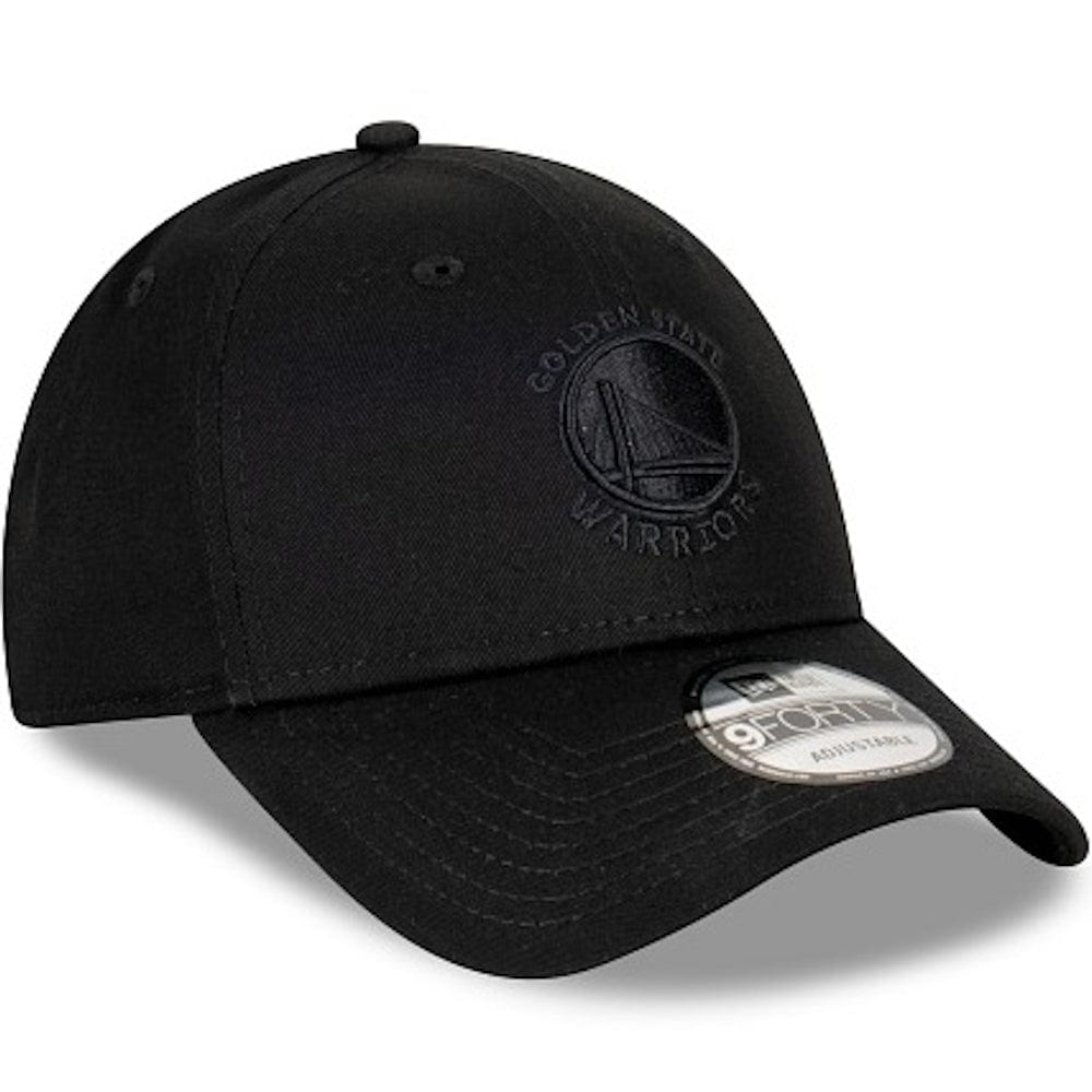 New Era 9FORTY Strapback Golden State Warriors - Black / Black