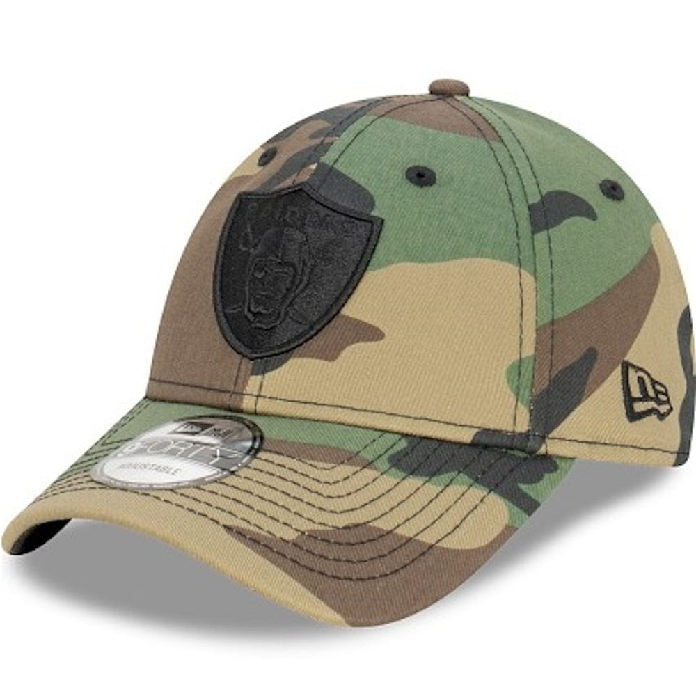 New Era 9FORTY Strapback Las Vegas Raiders - Woodland Camo