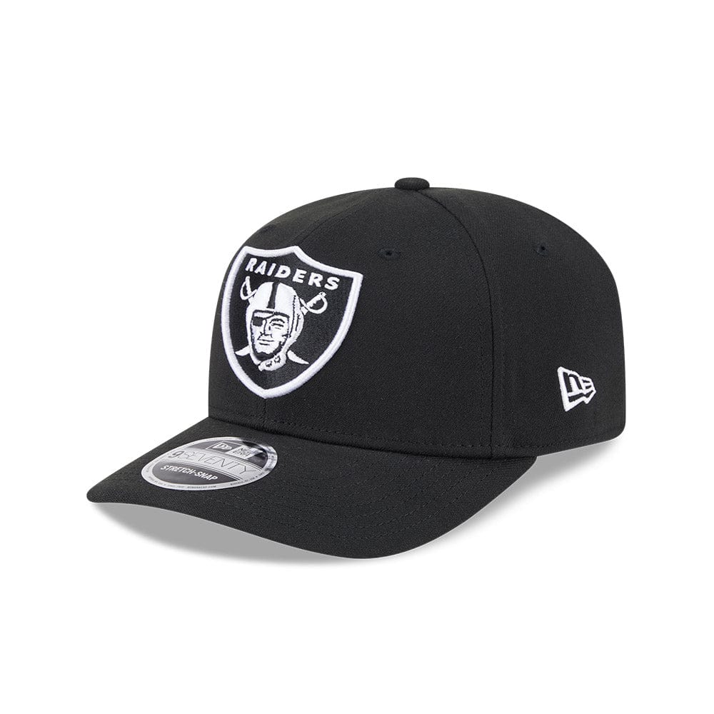 New Era 9SEVENTY MLB Simple Team Stretch Snapback Los Vegas Raiders - Black
