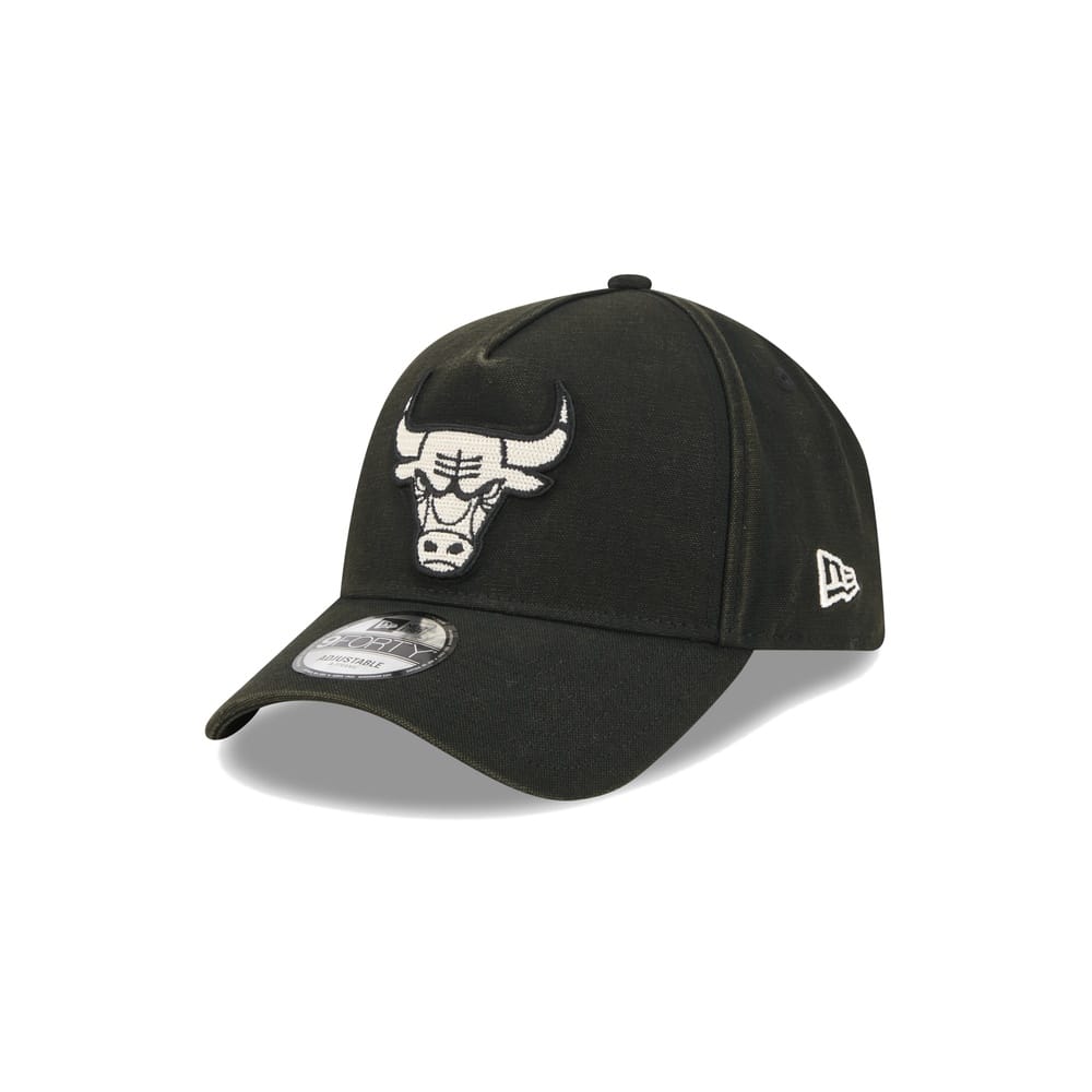 New Era 9FORTY A-Frame Canvas Chicago Bulls - Black