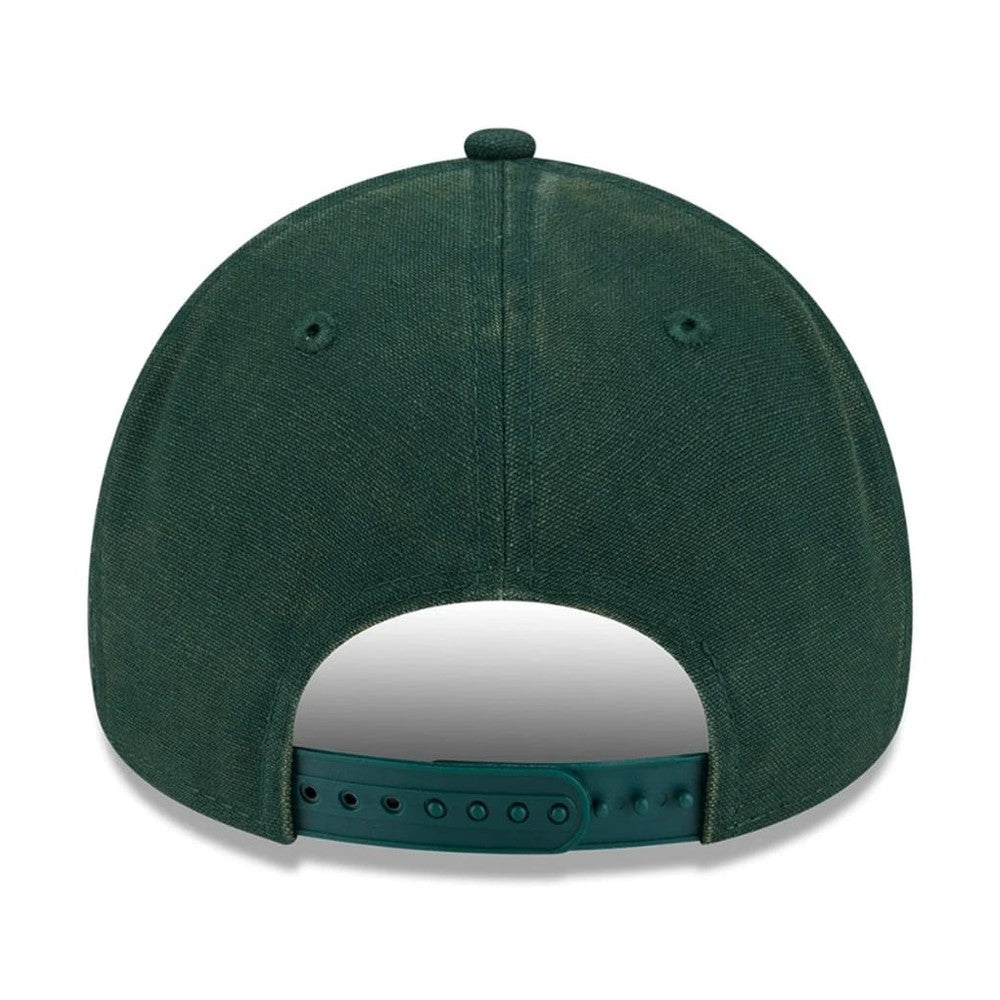 New Era 9FORTY Washed Canvas A-Frame Chicago Bulls - Dark Green - Image 3